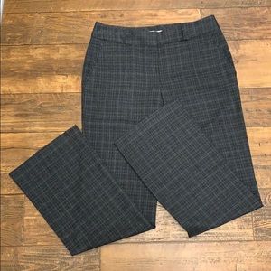Gray plaid slacks - Size 6